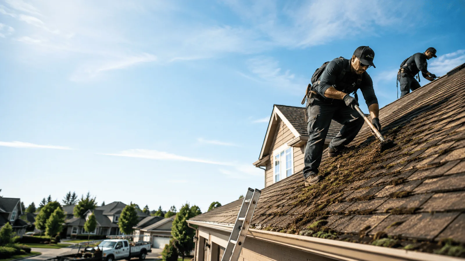 Roof Moss Removal in Brookings, SD near me